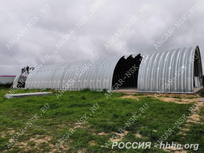Металлические разборные ангары