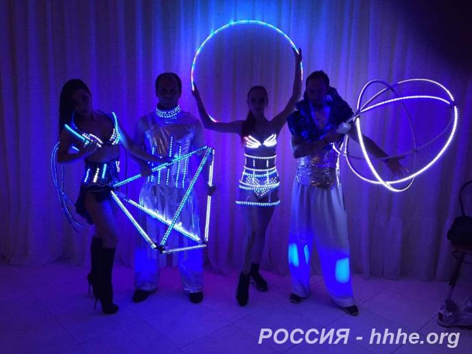 Лучшее световое шоу в Москве
