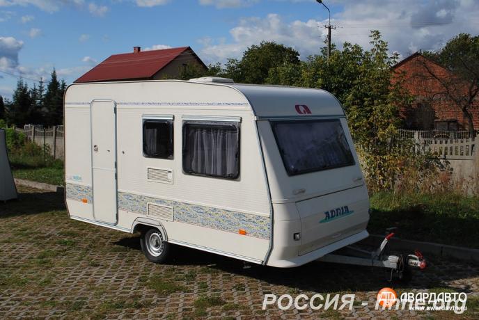 Прицеп дача, дом на колесах ADRIA UNICA 360 DB жилой прицеп, автодом,  ...