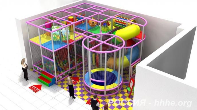 Детский игровой лабиринт для развлекательного центра