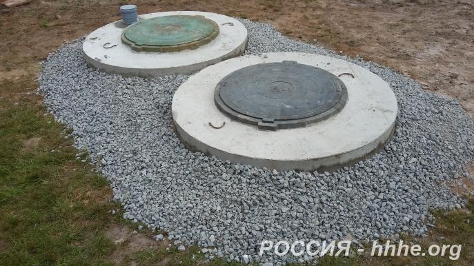 Септик из бетонных колец