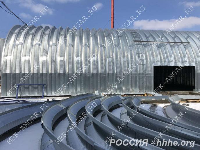 Производственные быстровозводимые разборные ангары