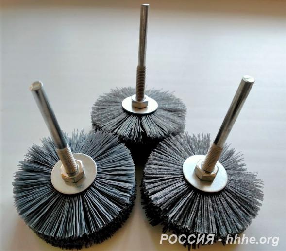 Щетка для шлифовки, полировальная насадка, полировальная щетка