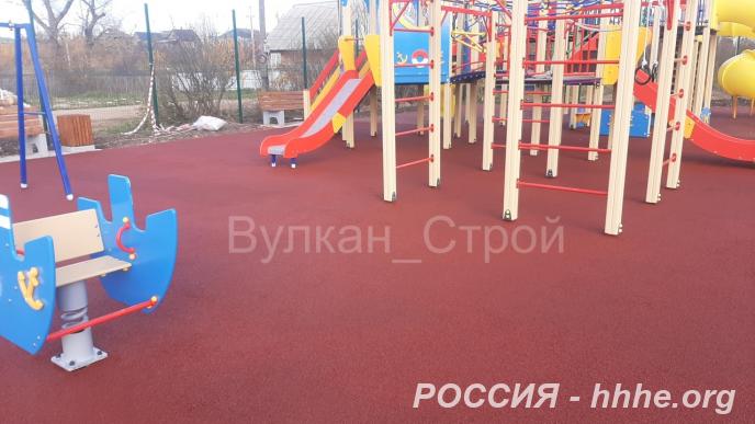 Укладка бесшовных резиновых покрытий Миасс