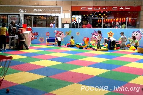 Мягкий пол для детской комнаты 60x60