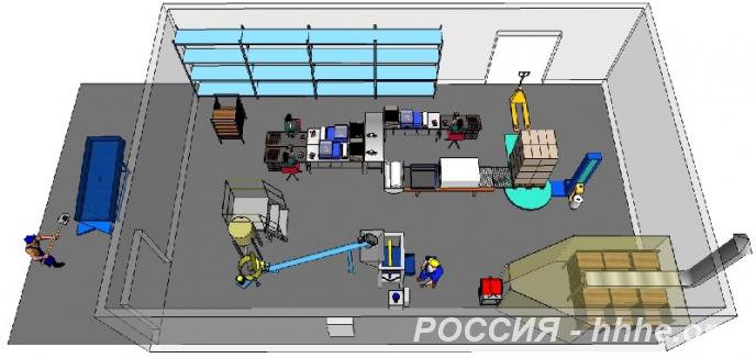 Линия таблетирования сорбентов и удобрений из сапропеля