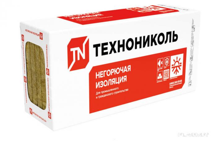 Базальтовый утеплитель Технониколь Техновент Стандарт