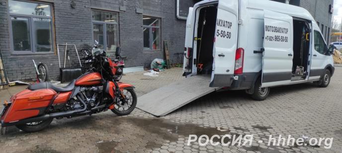 Мотоэвакуатор MotoHelpSPb МотоХэлпСПб