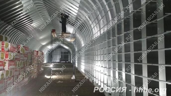 Модульные быстровозводимые разборные ангары