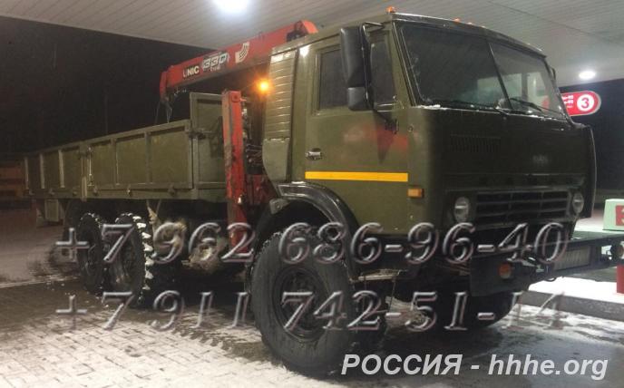 Камаз-манипулятор, вездеход