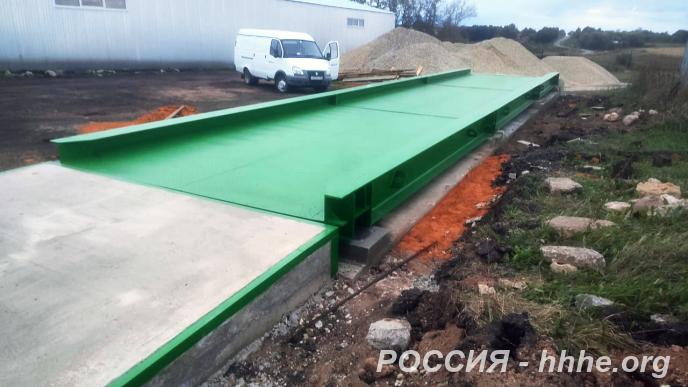 Автомобильные весы на поверхности 60т-12м от АСП